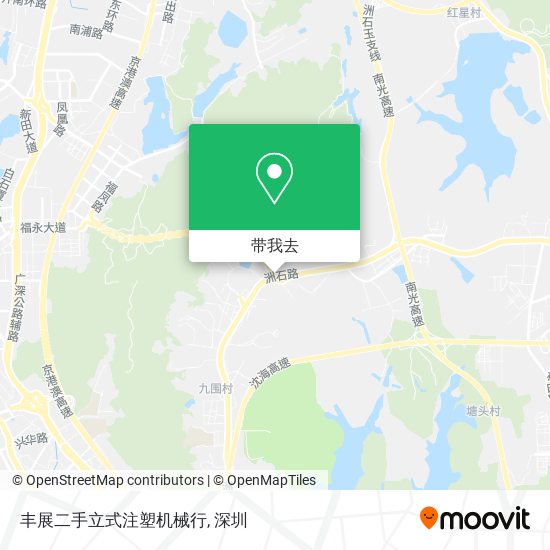 丰展二手立式注塑机械行地图