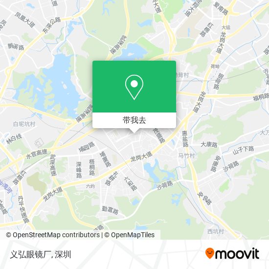 义弘眼镜厂地图