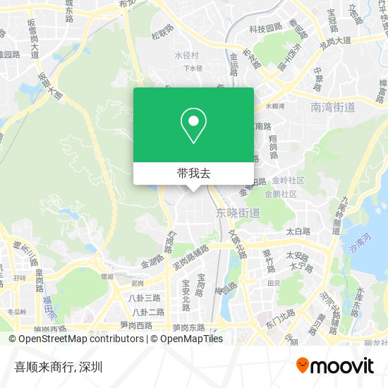 喜顺来商行地图