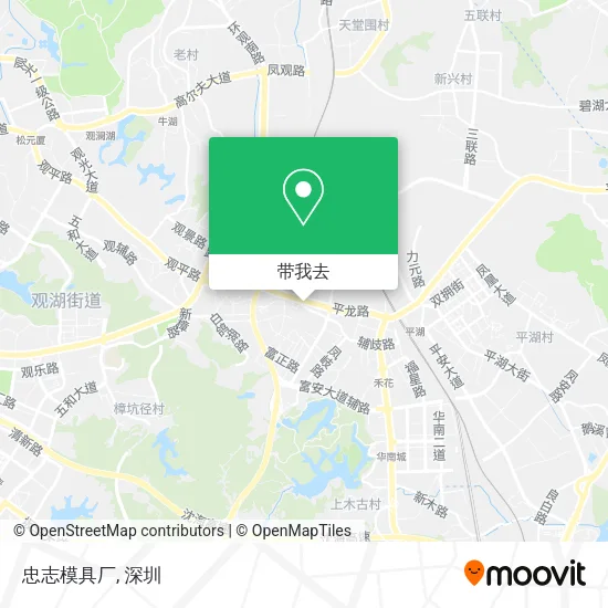 忠志模具厂地图