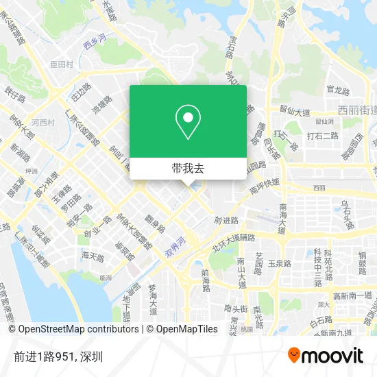 前进1路951地图