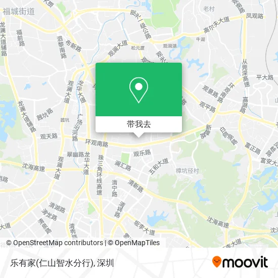 乐有家(仁山智水分行)地图