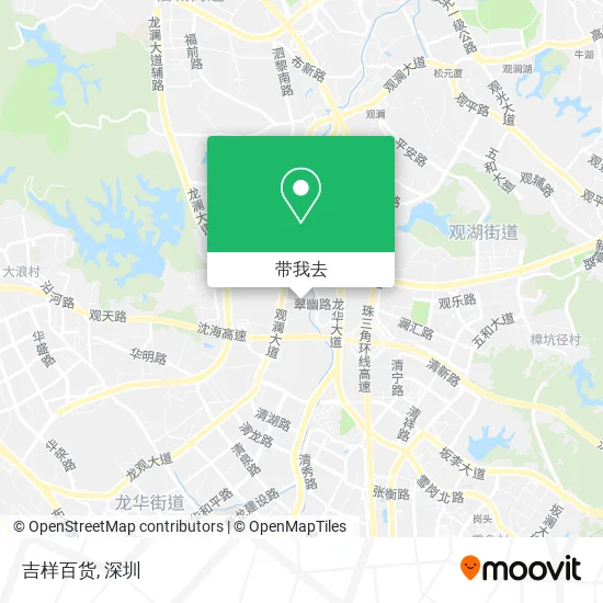 吉样百货地图
