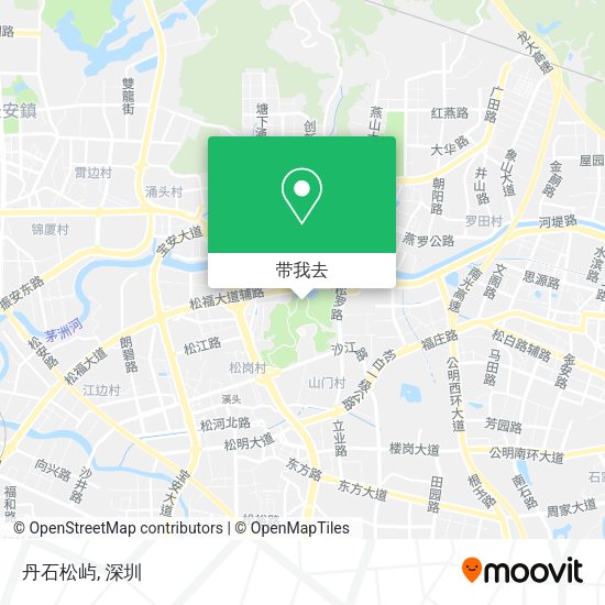 丹石松屿地图