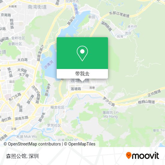森照公馆地图
