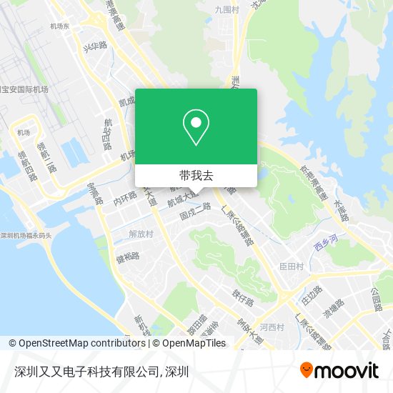 深圳又又电子科技有限公司地图