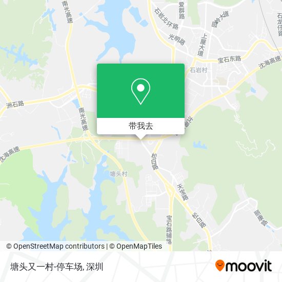 塘头又一村-停车场地图