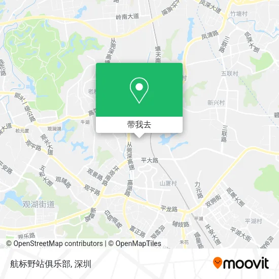 航标野站俱乐部地图