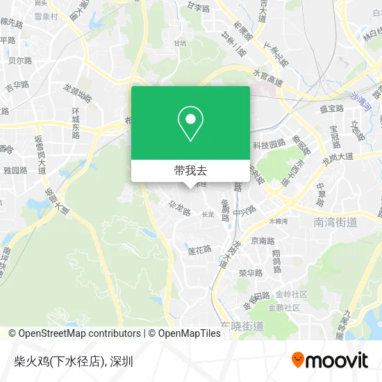 柴火鸡(下水径店)地图