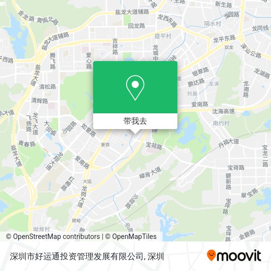 深圳市好运通投资管理发展有限公司地图