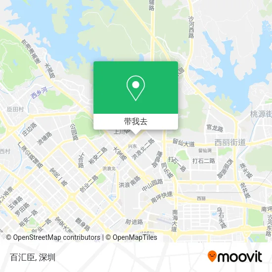 百汇臣地图
