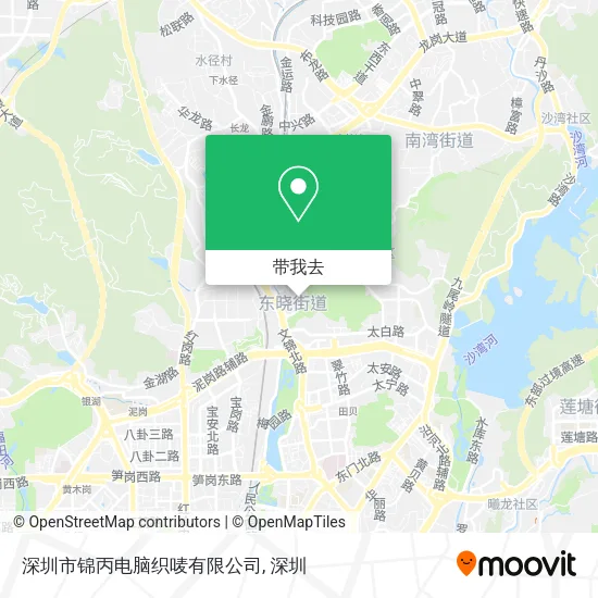 深圳市锦丙电脑织唛有限公司地图