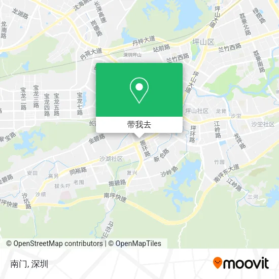 南门地图