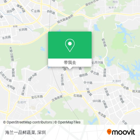 海兰一品鲜蔬菜地图