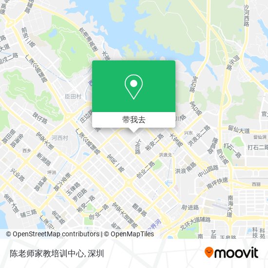陈老师家教培训中心地图