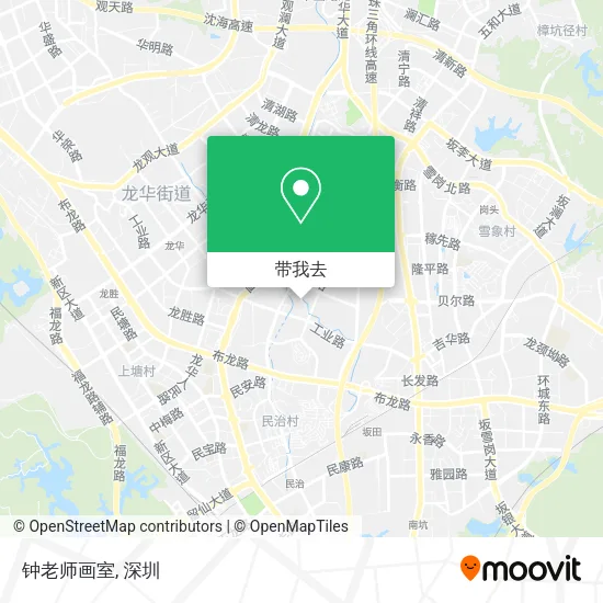 钟老师画室地图