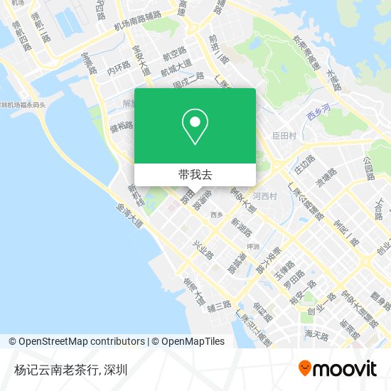 杨记云南老茶行地图
