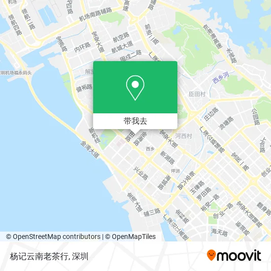 杨记云南老茶行地图