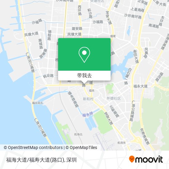 福海大道/福寿大道(路口)地图
