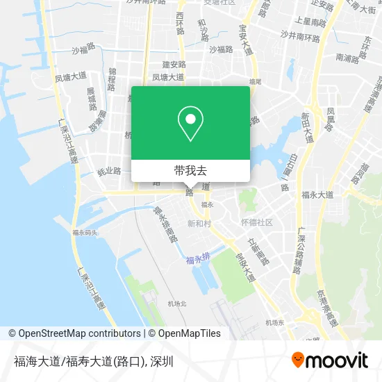 福海大道/福寿大道(路口)地图