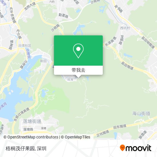 梧桐茂仔果园地图