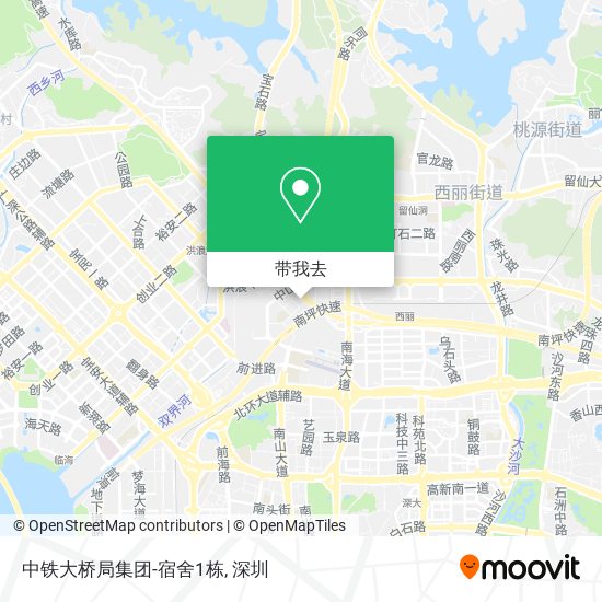 中铁大桥局集团-宿舍1栋地图