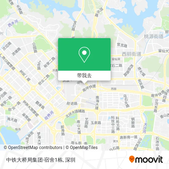 中铁大桥局集团-宿舍1栋地图