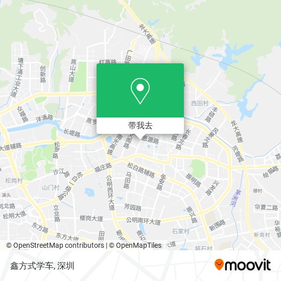 鑫方式学车地图