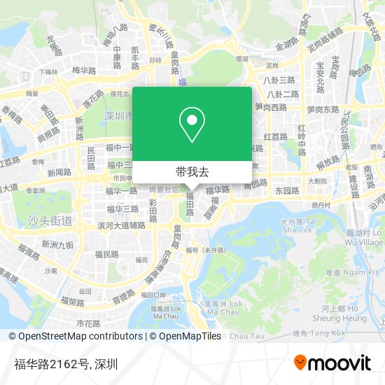 福华路2162号地图