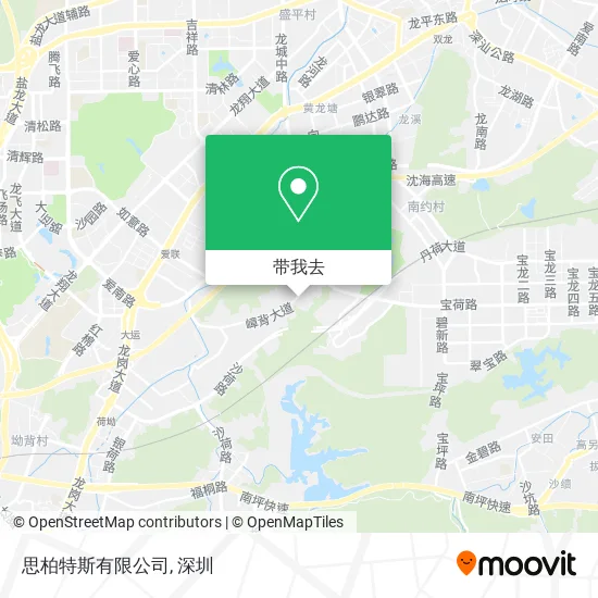 思柏特斯有限公司地图
