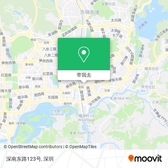 深南东路123号地图