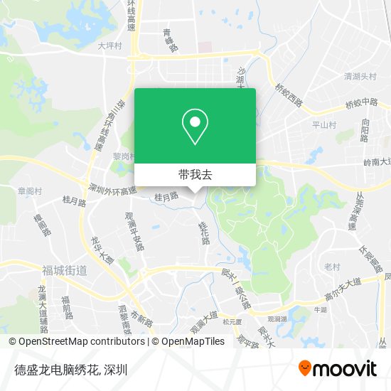 德盛龙电脑绣花地图