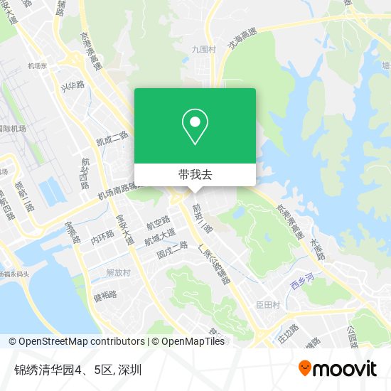 锦绣清华园4、5区地图