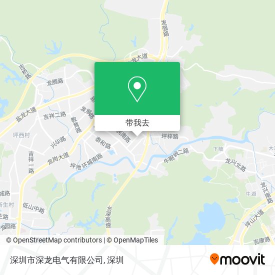 深圳市深龙电气有限公司地图