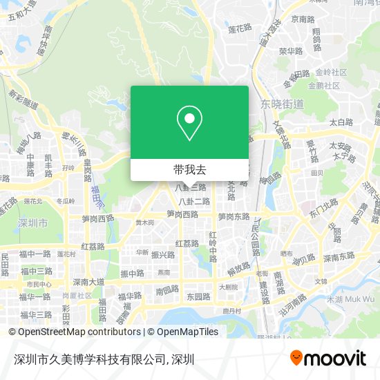 深圳市久美博学科技有限公司地图