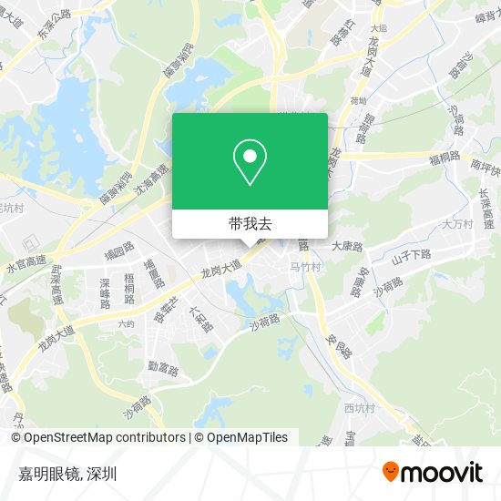 嘉明眼镜地图