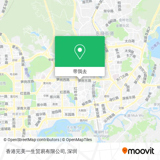 香港完美一生贸易有限公司地图