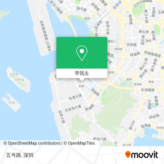 五号路地图