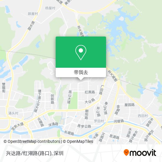 兴达路/红湖路(路口)地图