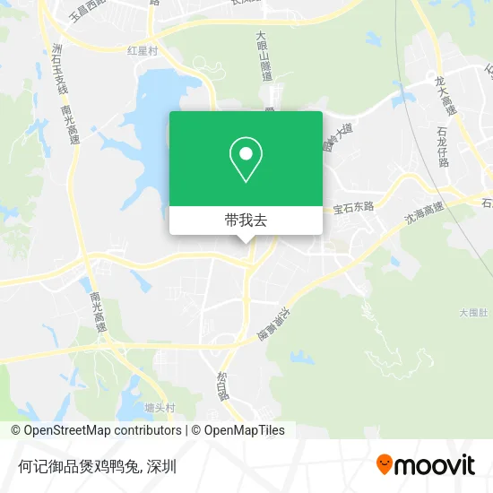何记御品煲鸡鸭兔地图