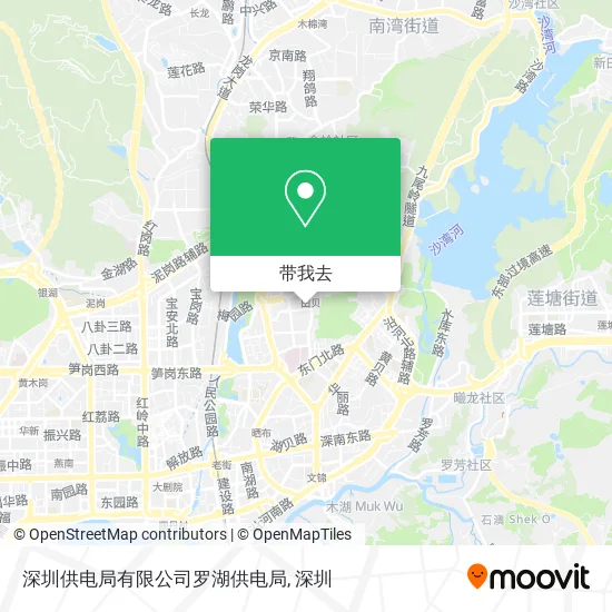 深圳供电局有限公司罗湖供电局地图