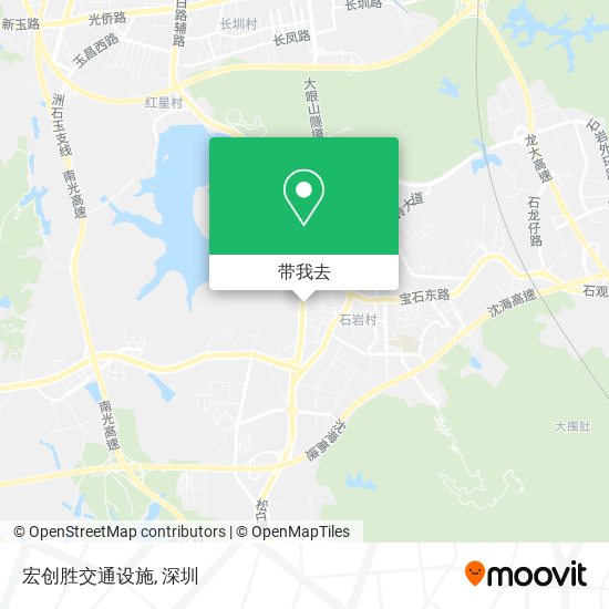 宏创胜交通设施地图