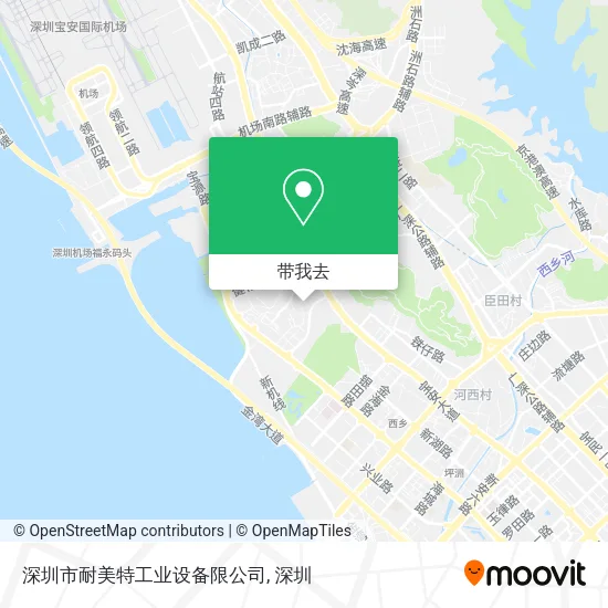 深圳市耐美特工业设备限公司地图