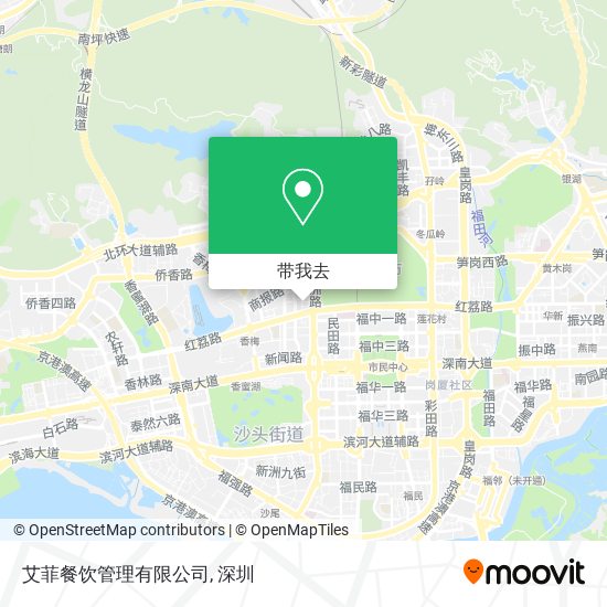 艾菲餐饮管理有限公司地图