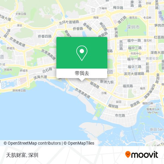 天肌财富地图