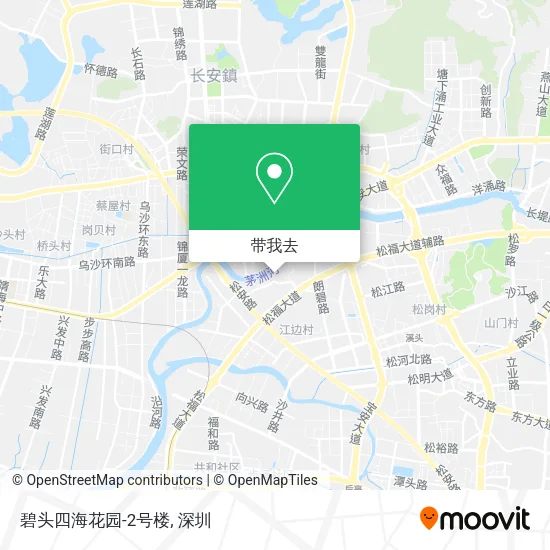 碧头四海花园-2号楼地图
