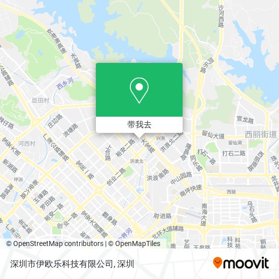 深圳市伊欧乐科技有限公司地图