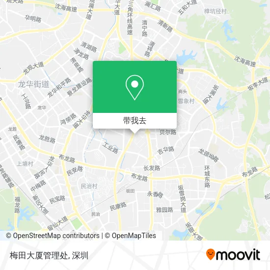 梅田大厦管理处地图