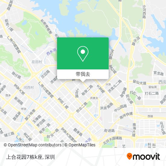 上合花园7栋k座地图