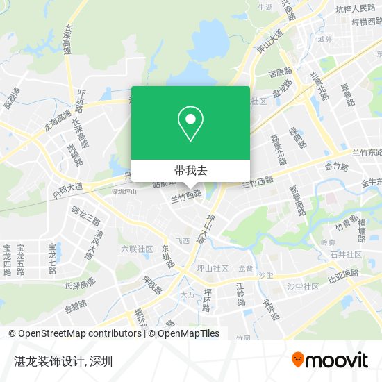 湛龙装饰设计地图